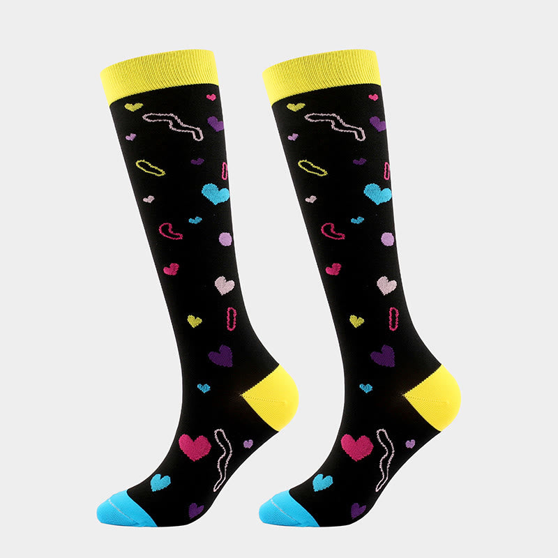 Cute Fashion Sports Compression Socks(7 Pairs) - image 7
