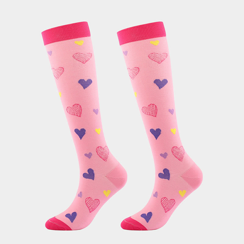 Cute Fashion Sports Compression Socks(7 Pairs) - image 8