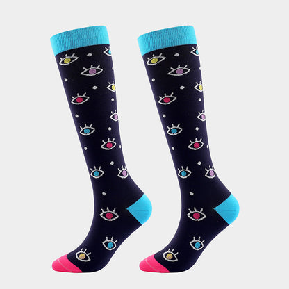 Cute Fashion Sports Compression Socks(7 Pairs)