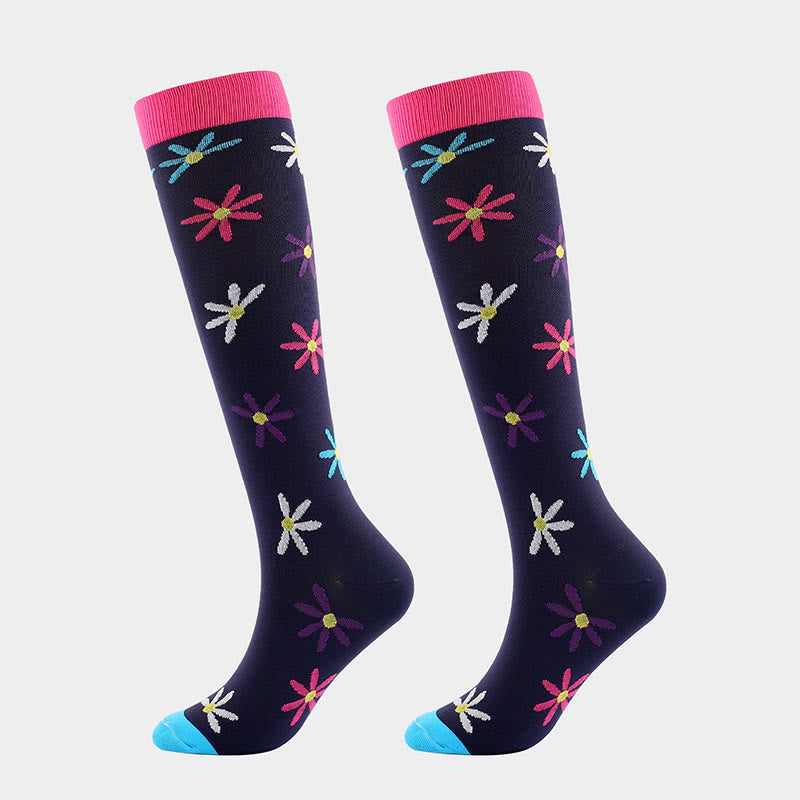 Cute Fashion Sports Compression Socks(7 Pairs) - image 4