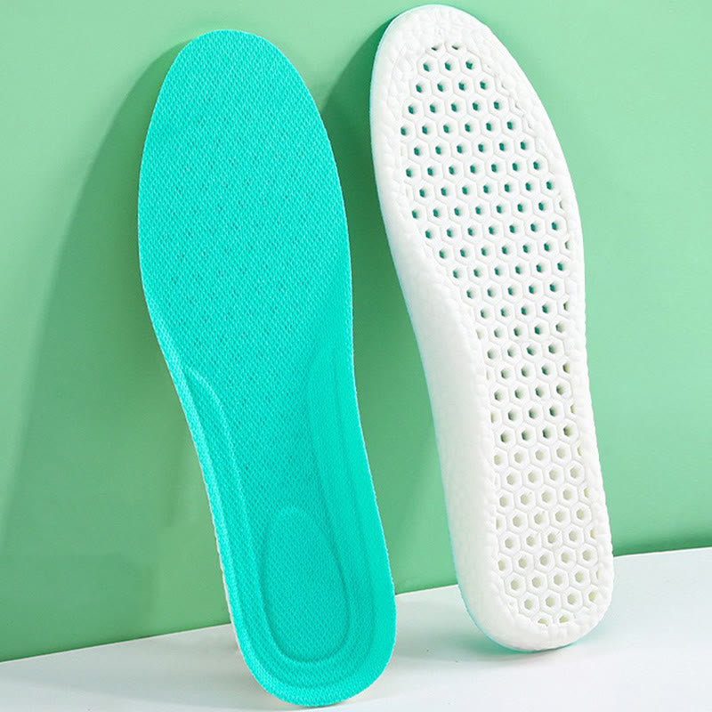 Plus Size Sports Soft Shoe Insoles - Blue - EU45-46(US11-12) - image 1