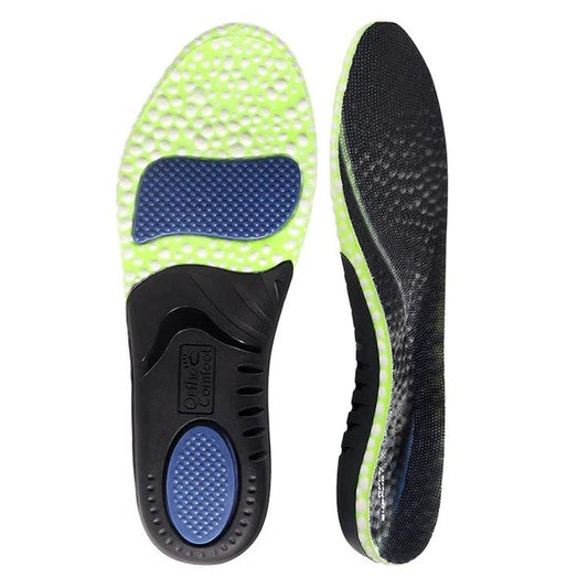 Plus Size Correct Leg Shape Shoe Insoles - Black - EU45-46(US11-12) - image 0