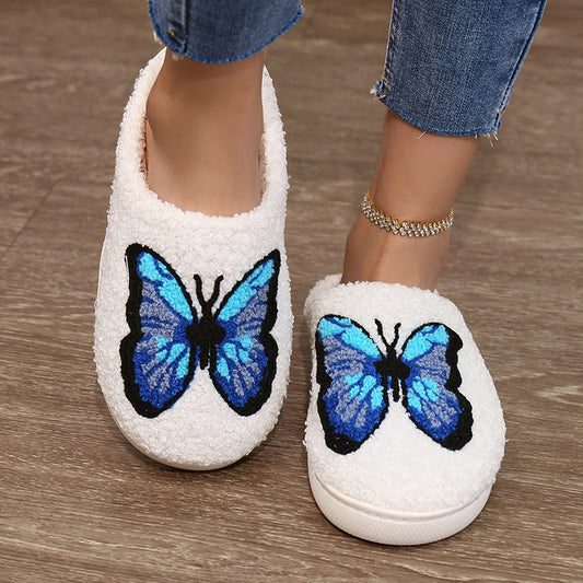 Plus Size Butterfly Slippers - image 0