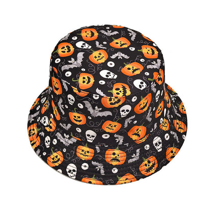 Plus Size Scary Jack-O'-Lantern Bucket Hat - image 3