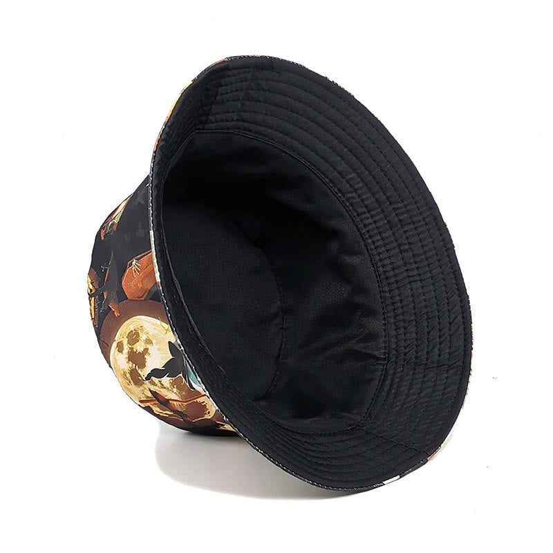 Plus Size Halloween Moon Bucket Hat - image 3