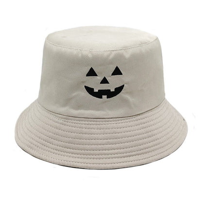 Plus Size Solid Color Bucket Hat - Beige - One Size - image 5
