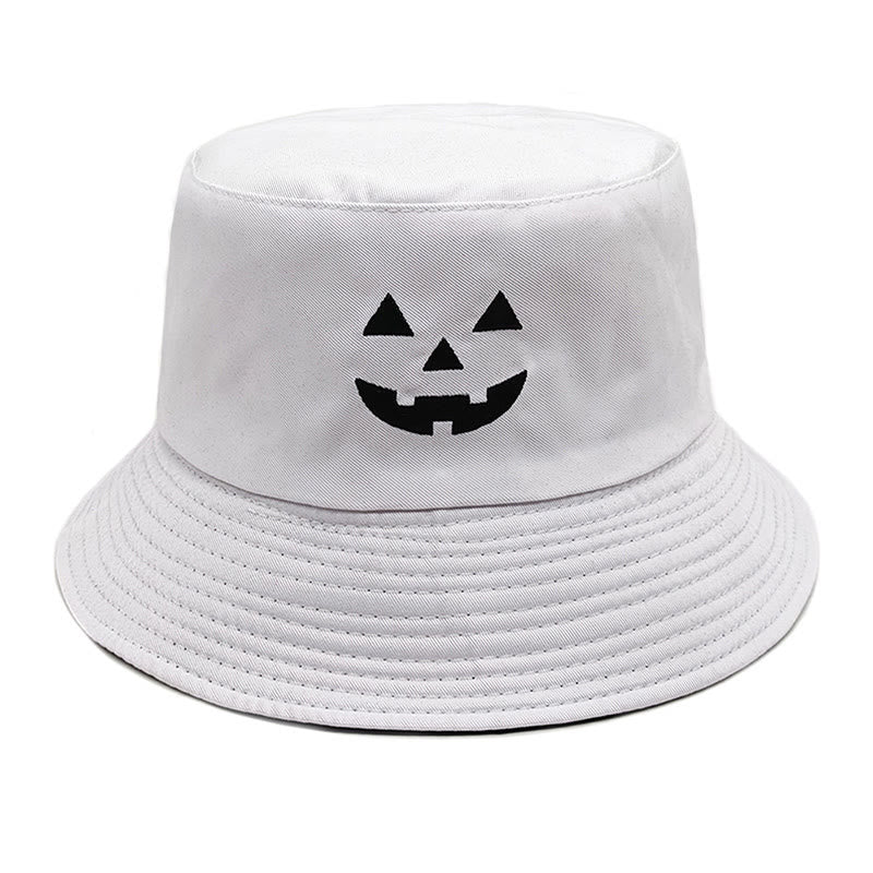 Plus Size Solid Color Bucket Hat - White - One Size - image 6