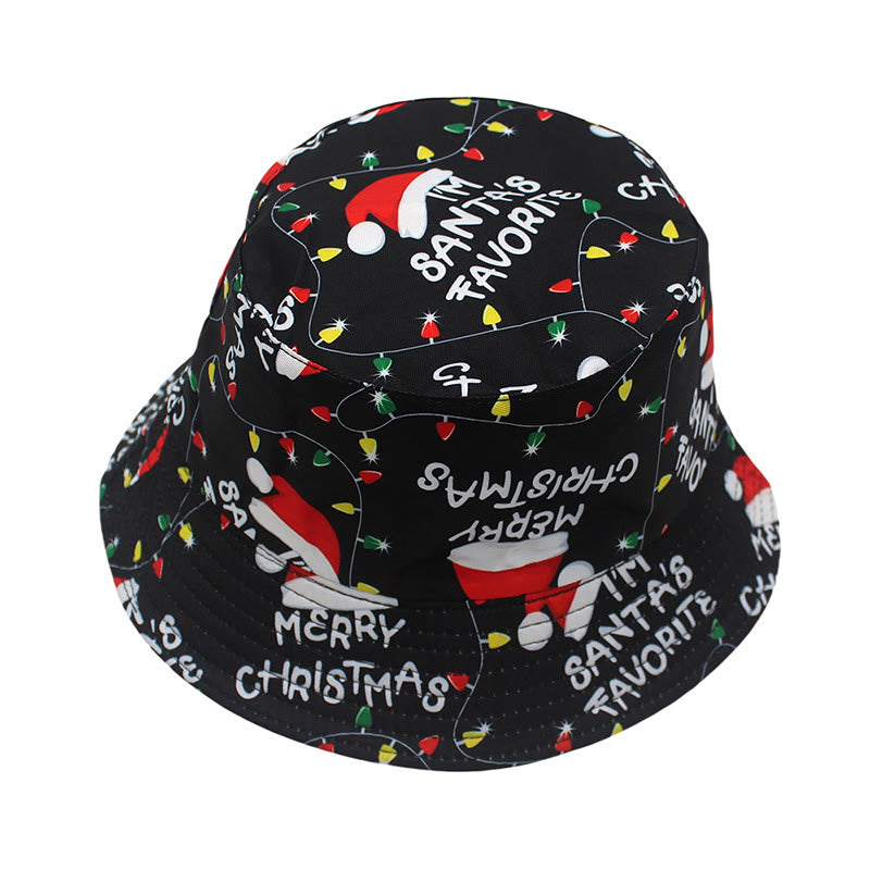 Plus Size Christmas Elements Bucket Hat - image 6