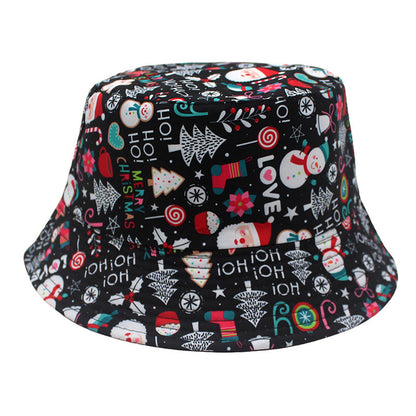 Plus Size Christmas Elements Bucket Hat - Xmas Tree - One Size - image 9