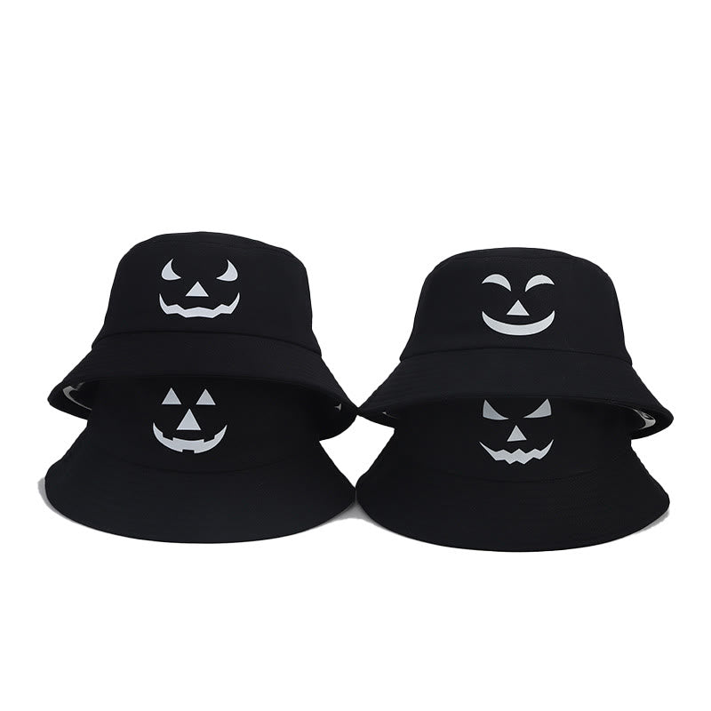 Plus Size noctilucous Horror Expression Bucket Hat - image 4