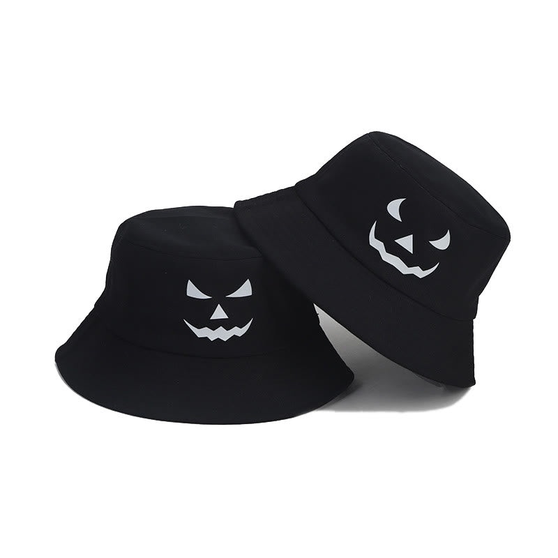 Plus Size noctilucous Horror Expression Bucket Hat - image 6