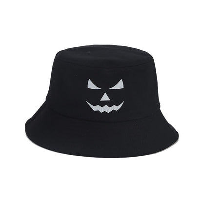 Plus Size noctilucous Horror Expression Bucket Hat - image 7