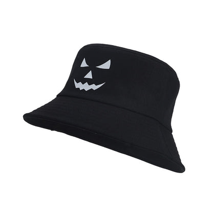 Plus Size noctilucous Horror Expression Bucket Hat - image 7
