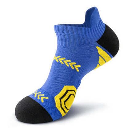 No Fading Ankle Compression Socks(6 Pairs) - Blue - EU39-45(US6-11) - image 11