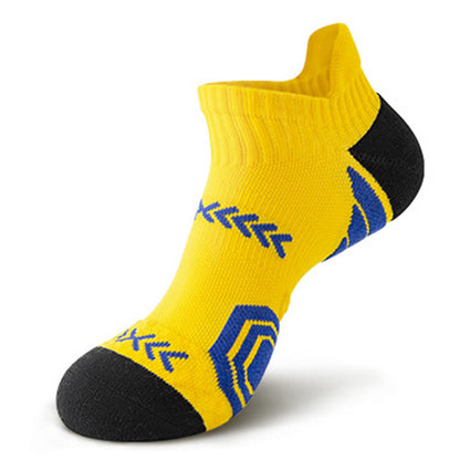 No Fading Ankle Compression Socks(6 Pairs) - Yellow - EU39-45(US6-11) - image 8