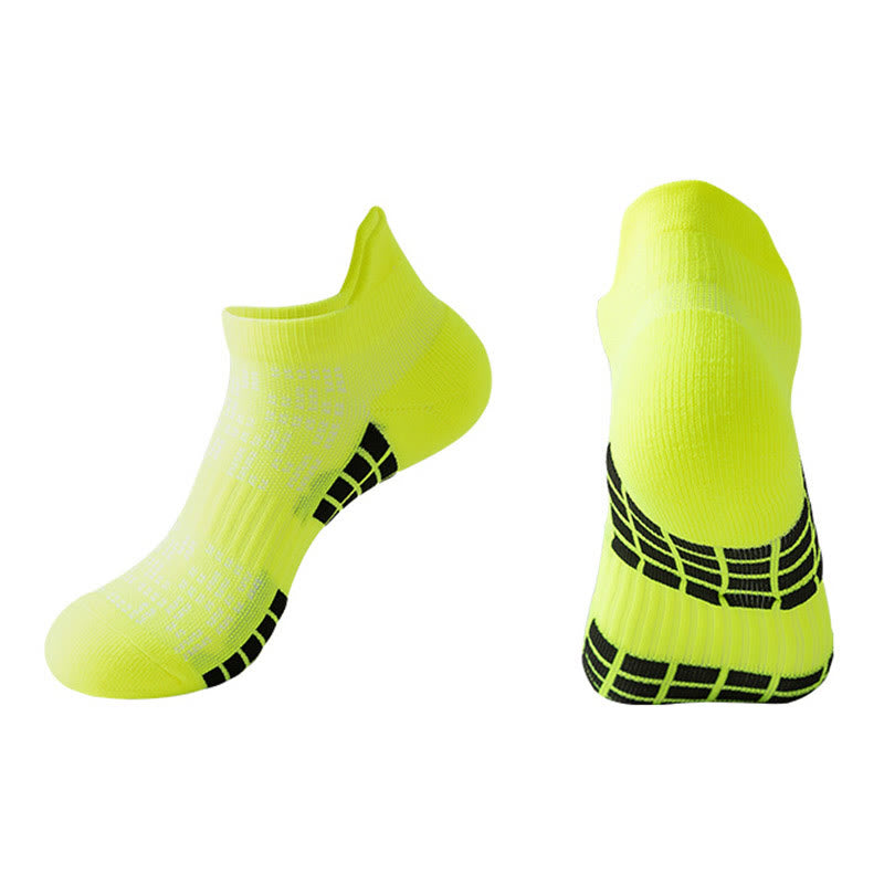 Quick Drying Ankle Compression Socks(12 Pairs) - Fluorescent Green - EU37-44(US4-10) - image 5