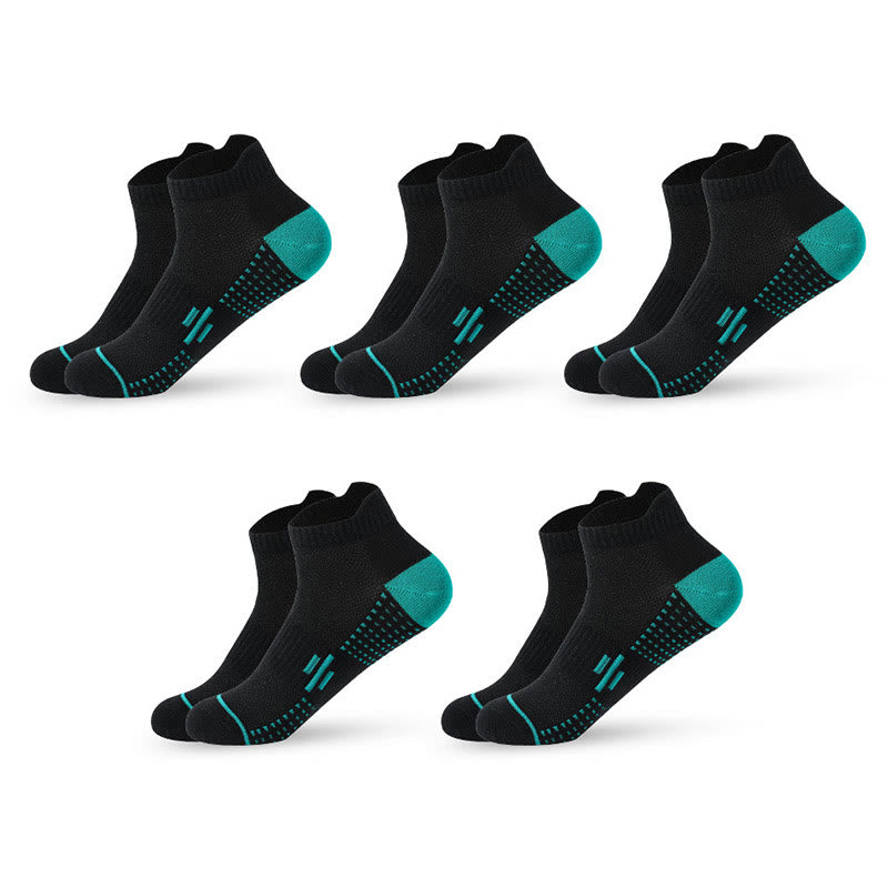 Outdoor Activities Ankle Compression Socks(10 Pairs) - Black - EU39-45(US6-11) - image 10