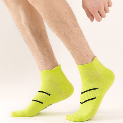 Plus Size Two Bars Quarter Compression Socks(10 Pairs)