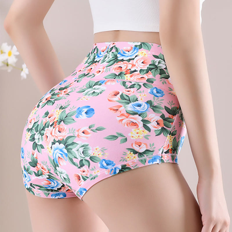 Soft Floral Panty(5 Packs) - image 2