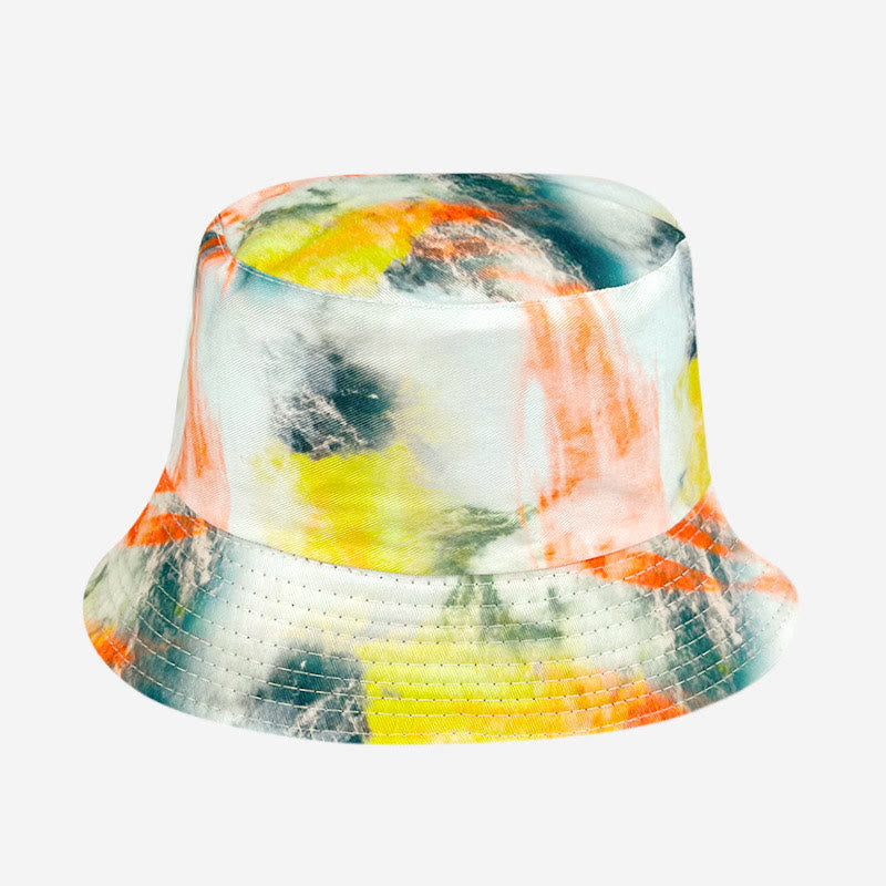 Plus Size Tie Dye Bucket Hat - E - One Size - image 4