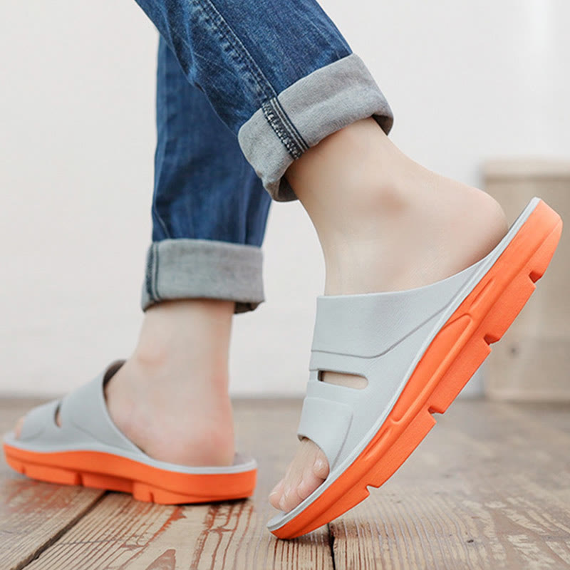 Plus Size Thick Sole Arch Support Slides - image 2