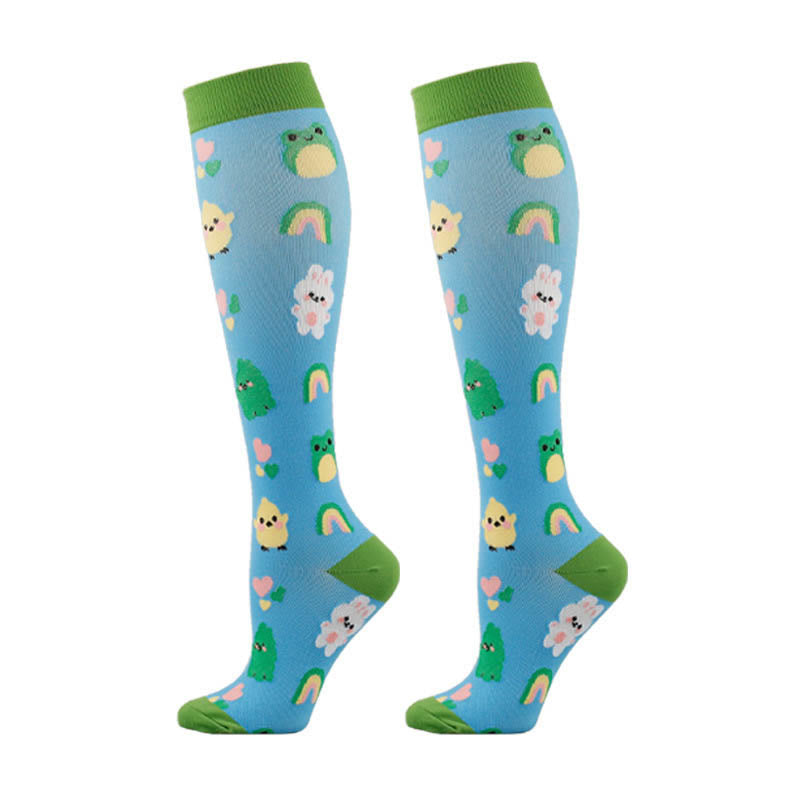 Cute Animals Compression Socks(5 Pairs) - image 5