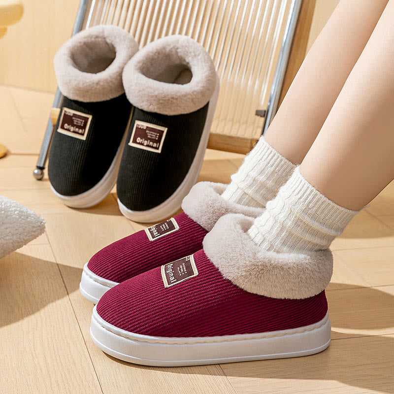 Plus Size Warm Comfortable Slippers - image 7