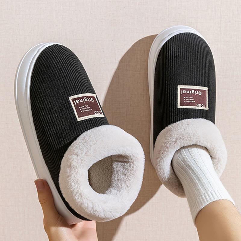 Plus Size Warm Comfortable Slippers - image 5