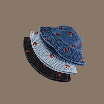 Plus Size Strawberry Bucket Hat - image 5