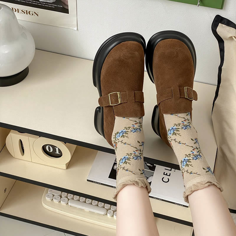 Sweet Small Florals Quarter Socks(5 Pairs) - image 7