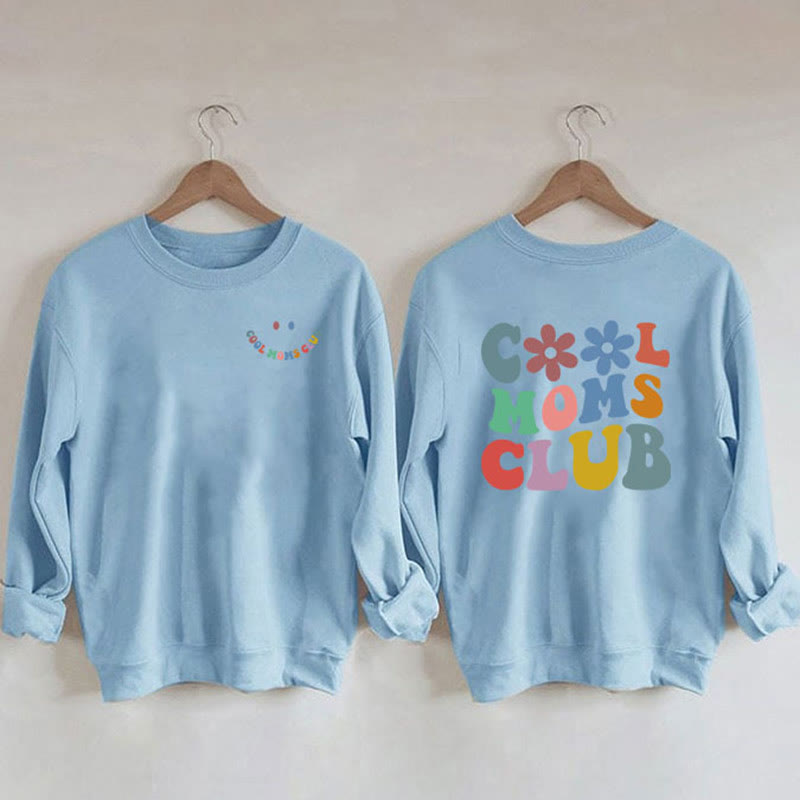 Plus Size Colorful Text Sweatshirt - Light Blue - 3XL - image 2
