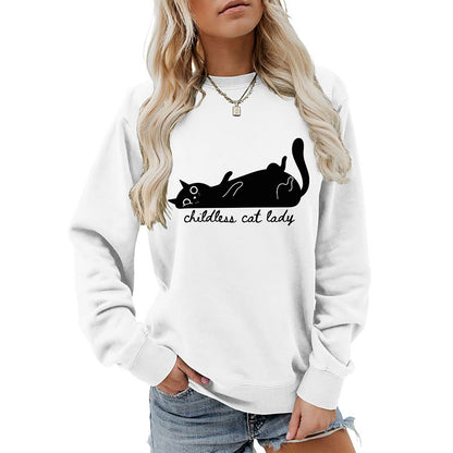 Plus Size Cute Cat Sweatshirt - image 16