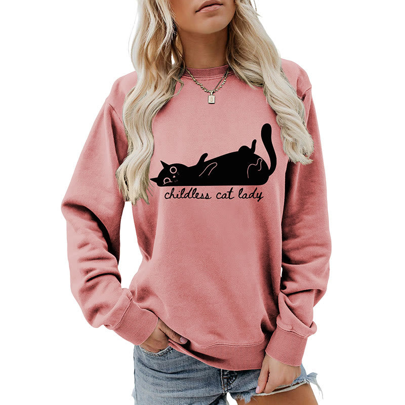 Plus Size Cute Cat Sweatshirt - image 20