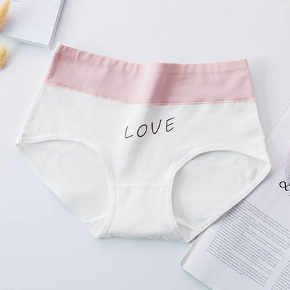 Pink Love Heart Panty(5 Packs) - Love - 2XL - image 8