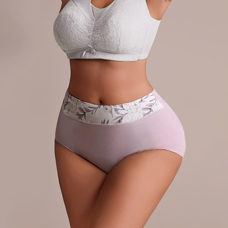 Plus Size Flowers Panty(3 Packs) - image 2