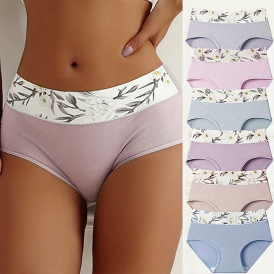 Plus Size Flowers Panty(3 Packs) - image 1