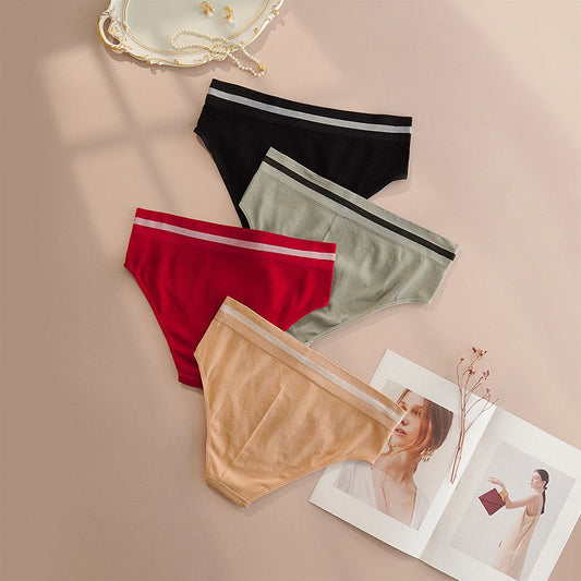 Breathable Seamless Panty(4 Packs) - Multicolor - 4XL - image 0