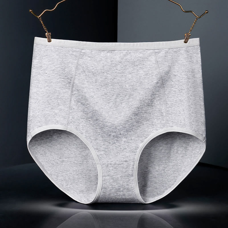 Breathable Butt Lift Panty(4 Packs) - Grey - 3XL - image 10