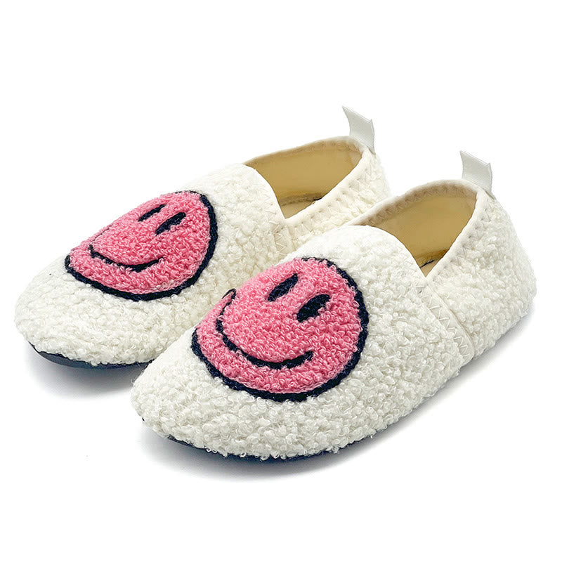 Plus Size Pink Smiley Face Slippers - Dark Pink - EU50-51(US15-16) - image 8
