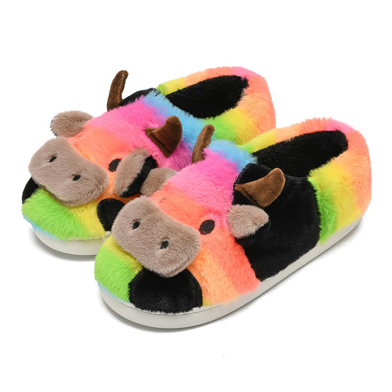 Plus Size Dairy Cow Slippers - image 3