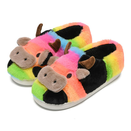Plus Size Dairy Cow Slippers - image 3