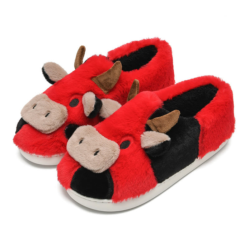 Plus Size Dairy Cow Slippers - image 9