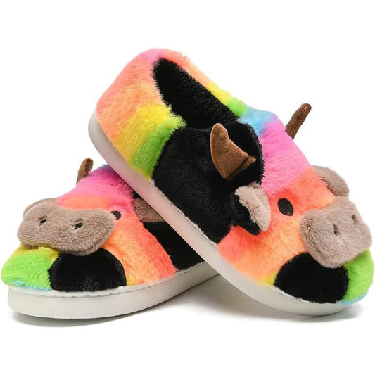 Plus Size Dairy Cow Slippers - image 0