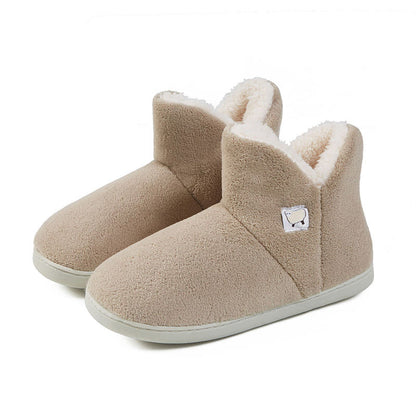 Plus Size High Top Thickening Slippers - Apricot - EU44-45(US13-14) - image 7