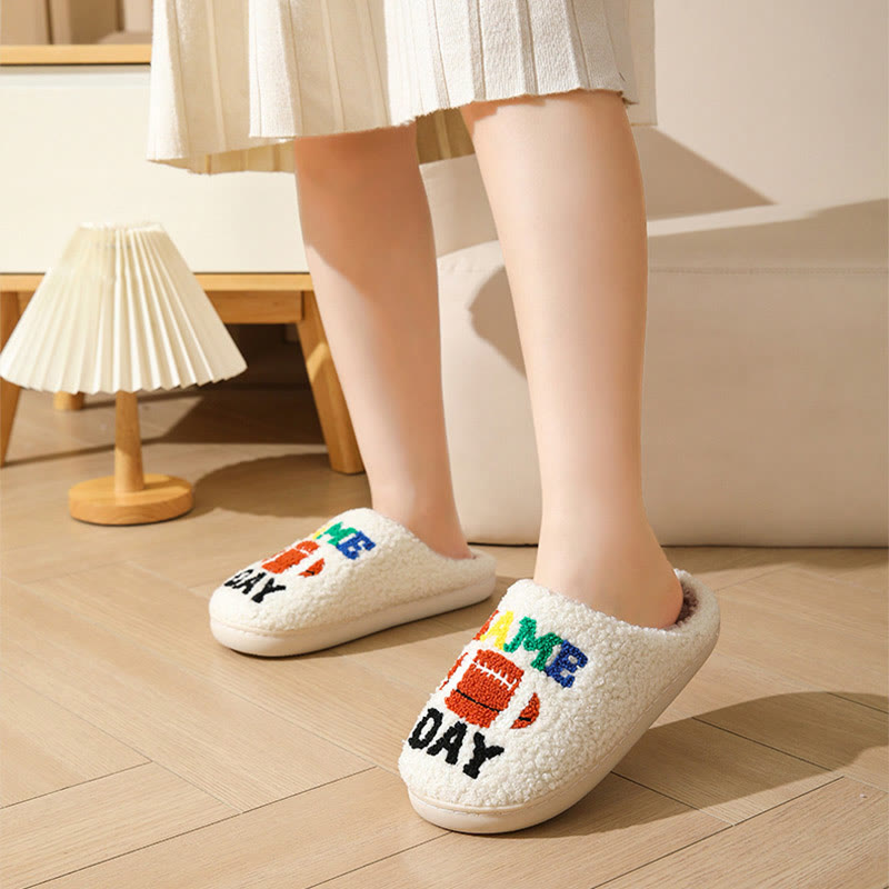 Plus Size Rugby Slippers - image 2