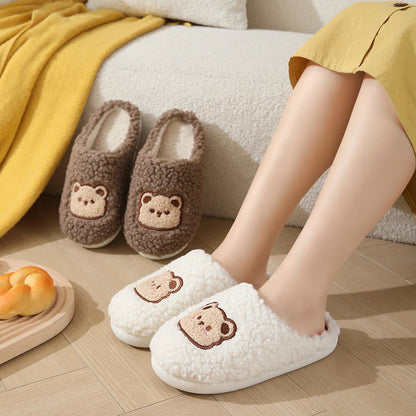 Plus Size Cartoon Bear Slippers - image 0