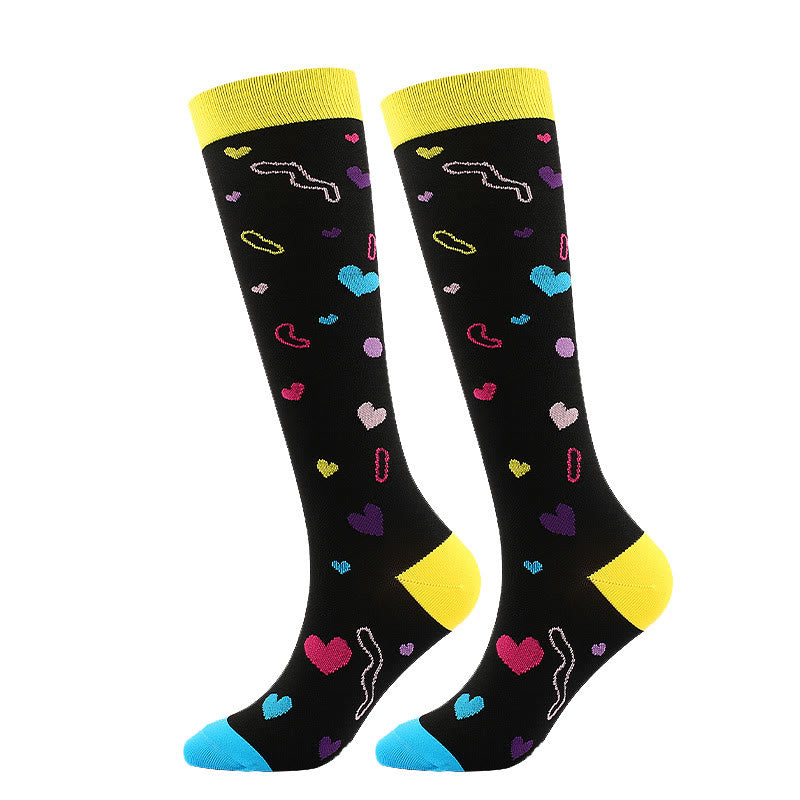 Red Lips Compression Socks(5 Pairs) - image 3