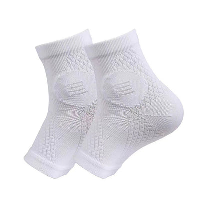 Open Toe Sweat Wicking Ankle Braces(2 Pairs) - White - L/XL - image 5