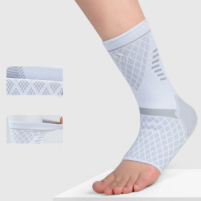 Plus Size Sports Breathable Ankle Braces(2 Pairs) - White - EU41-43(US7.5-9) - image 6