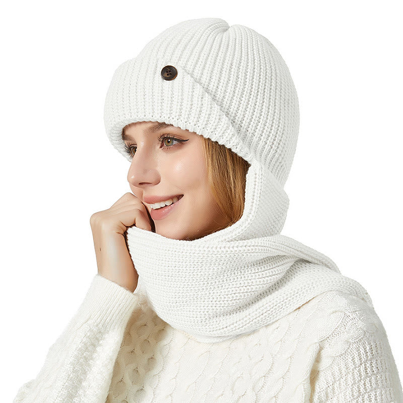  Ear Protection Beanie Scarf 2 In 1 Set - image 3